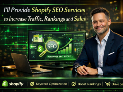 I'll Provide Shopify SEO Services to Increase Traffic, Rankings and Sales