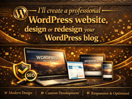 Zinn Digital will create a professional WordPress website, design or redesign your WordPress blog