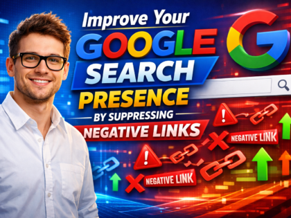 Improve Your Google Search Presence By Suppressing Negative Links