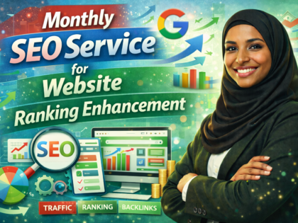 Monthly Seo Service For Website Ranking Enhancement