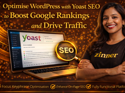 I'll optimise your WordPress, Wix or Shopify website with comprehensive on-page SEO technical optimisation by zinn digital