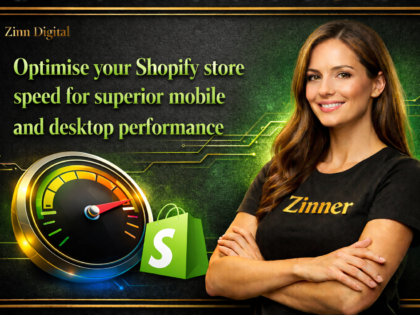 Optimise your Shopify store speed for superior mobile and desktop performance by zinn digital