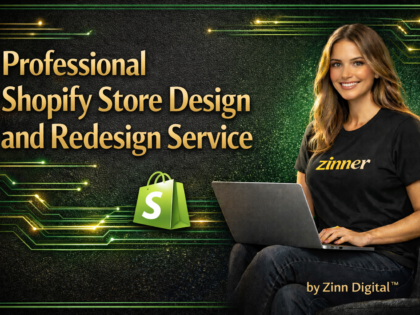 Professional Shopify Store Design And Redesign Service