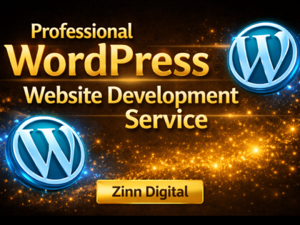 Professional WordPress Website Development Service Zinn Digital