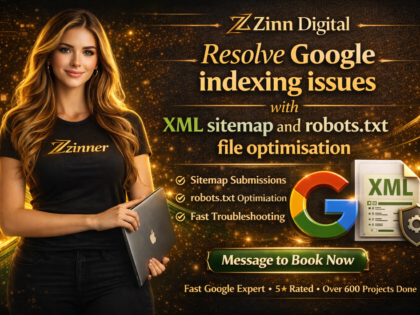 Resolve Google indexing issues with XML sitemap and robots.txt file optimisation