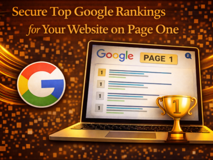 Secure Top Google Rankings For Your Website On Page One 3 Secure Top Google Rankings For Your Website On Page One By Zinn Digital