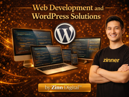 Web Development and WordPress Solutions by Zinn Digital ™