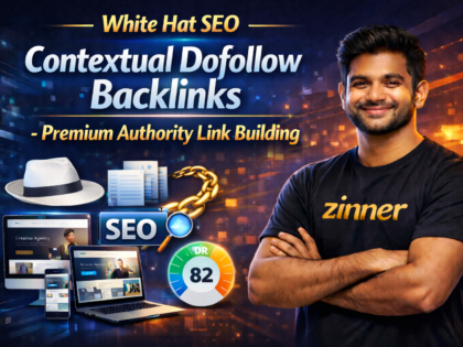 White Hat Seo Contextual Dofollow Backlinks - Premium Authority Link Building By Zinn Digital
