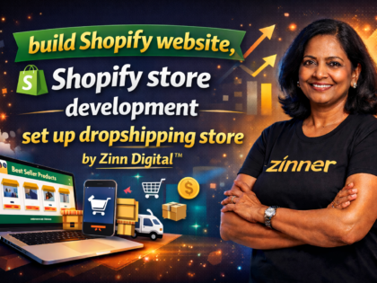 build Shopify website, professional Shopify store development, set up dropshipping store