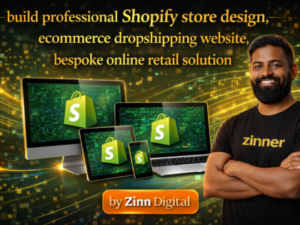 Build Pro Shopify Store Design, Ecommerce Dropshipping Website, Bespoke Online Retail Solution 3 Build Professional Shopify Store Design, Ecommerce Dropshipping Website, Bespoke Online Retail Solution
