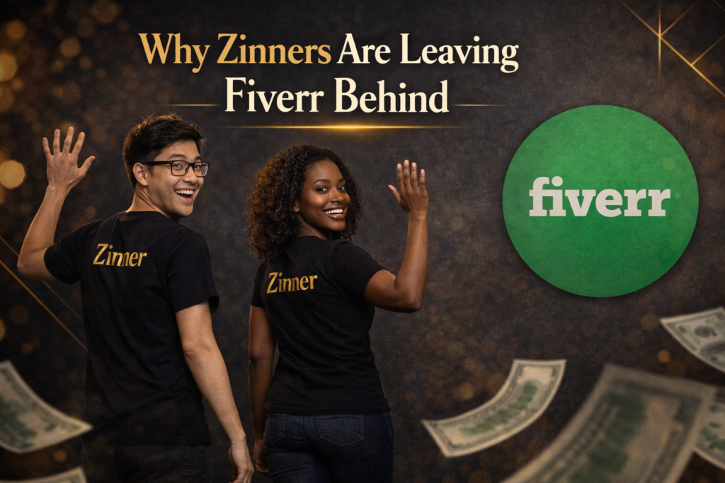 Freelancers Leaving Fiverr Platform To Join Zinn Hub Marketplace