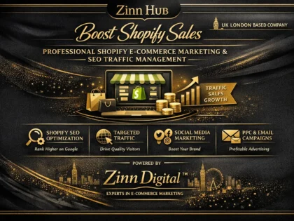 Boost Shopify Sales - Professional Shopify E-commerce Marketing