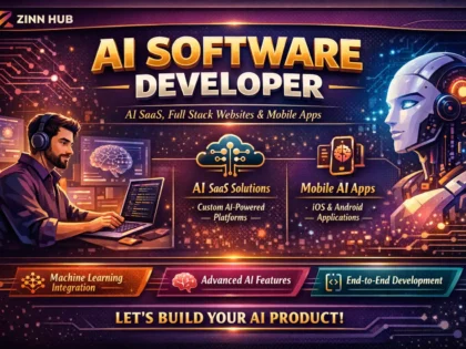 be ai software developer for ai saas