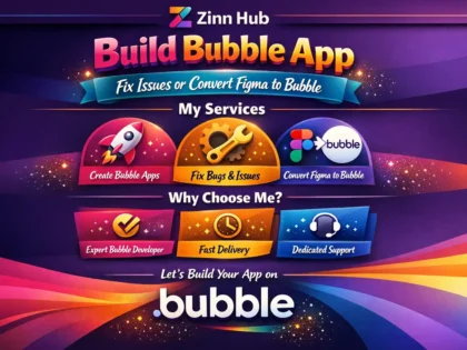 build bubble app fix issues or convert figma to bubble