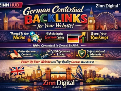 Create contextual German backlinks themed to your website