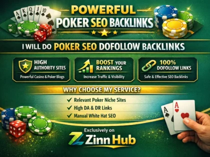 do poker SEO dofollow backlinks