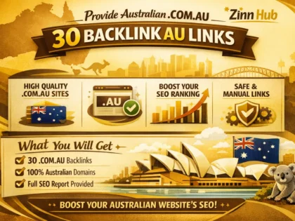 Provide Australian Com Au 30 Backlink Au Links
