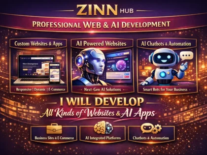 develop all kinds of websites and apps