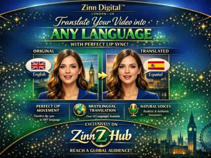 translate your video into any language with perfect lip movement