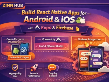 Build React Native apps for Android and iOS with Expo and Firebase