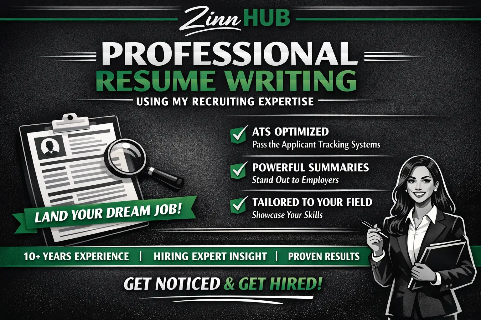 Write A Professional Resume Using My Successful Recruiting Experience 1 Write A Professional Resume Using My Successful Recruiting Experience