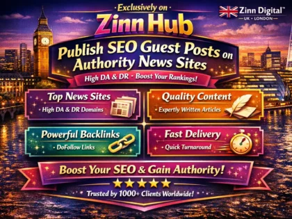 Publish SEO guest posts on high-quality