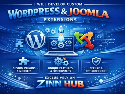 Develop Custom Wordpress And Joomla Extensions