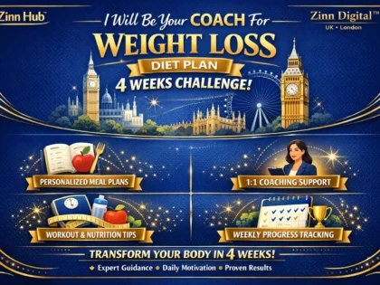 be your coach for weight loss diet plan 4 weeks challenge
