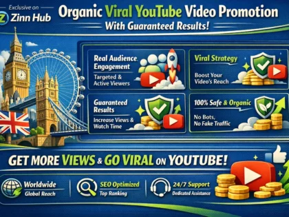Organic viral YouTube video promotion with guaranteed results