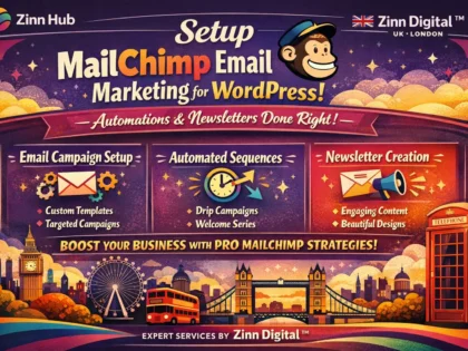 Setup MailChimp email marketing automation campaigns and newsletters for WordPress
