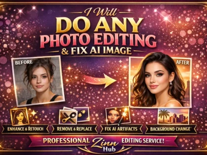 do any photo editing and fix ai image