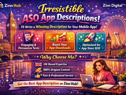 I'll write a compelling ASO app description for your mobile application