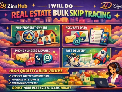 do real estate bulk skip tracing