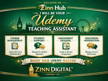be your udemy teaching assistant