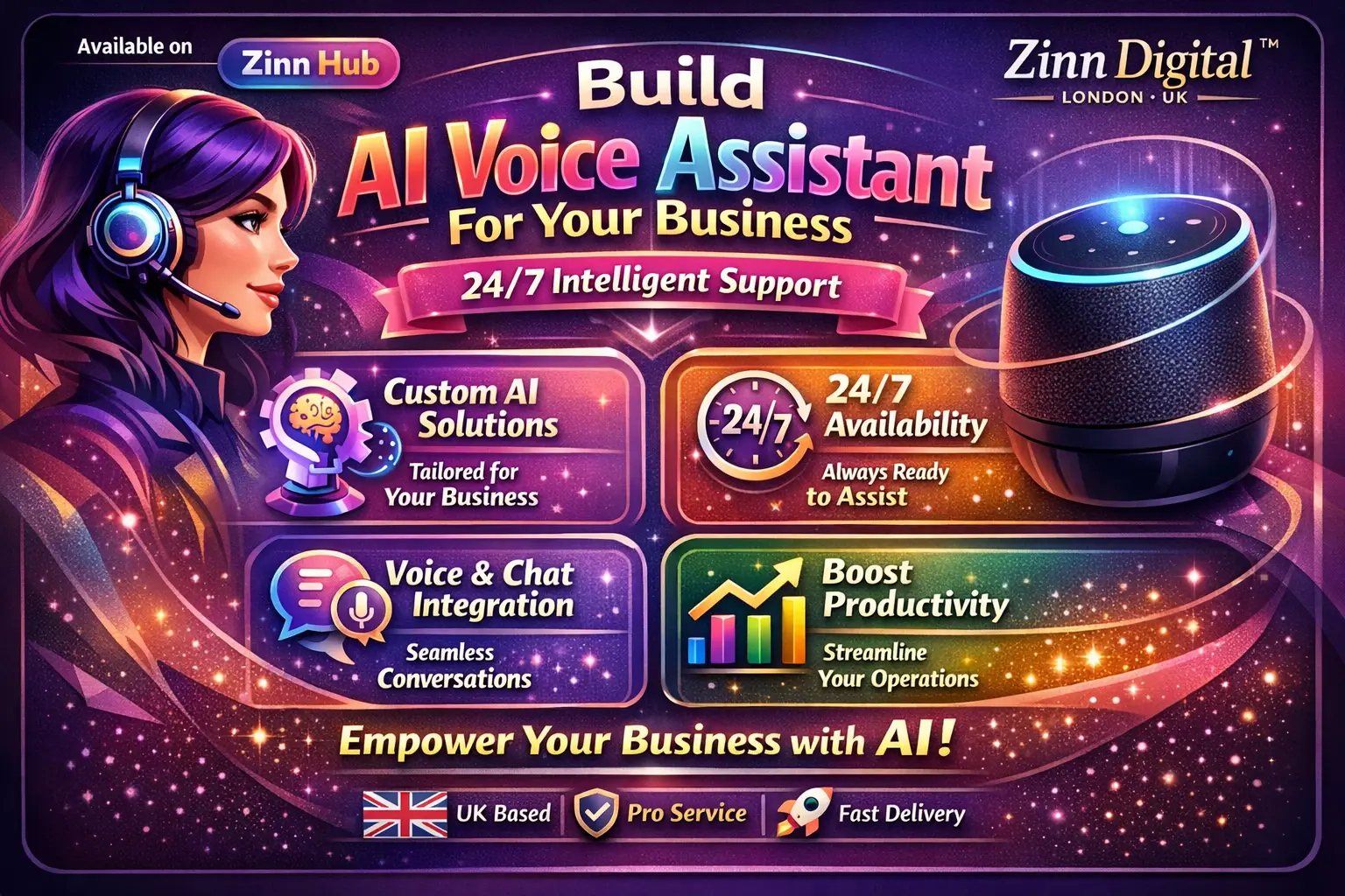 Build Ai Voice Assistant For Your Business - 24/7 Intelligent Support 1 Build Ai Voice Assistant For Your Business - 24/7 Intelligent Support