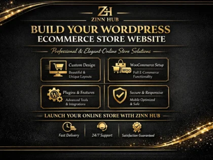 build your wordpress ecommerce store website