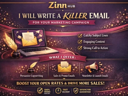 write a killer email for your marketing campaign
