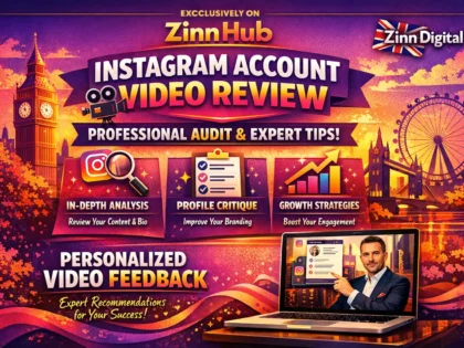 video review your instagram account and suggest improvements