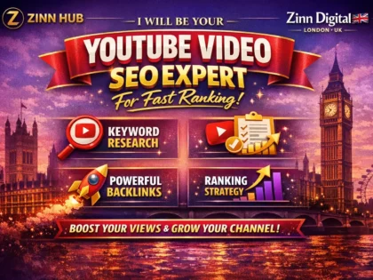 be your youtube video SEO expert for fast ranking