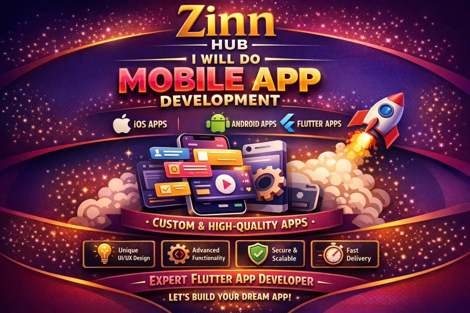 Do Mobile App Development, Ios App, Android App Creation Flutter App Developer 1 Do Mobile App Development