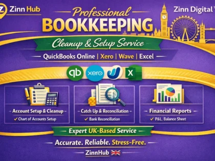 Professional bookkeeping, cleanup & setup in QuickBooks Online, Xero, Wave, Excel