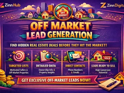 Do Off Market Lead Generation