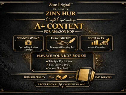 craft a captivating a plus content for amazon kdp