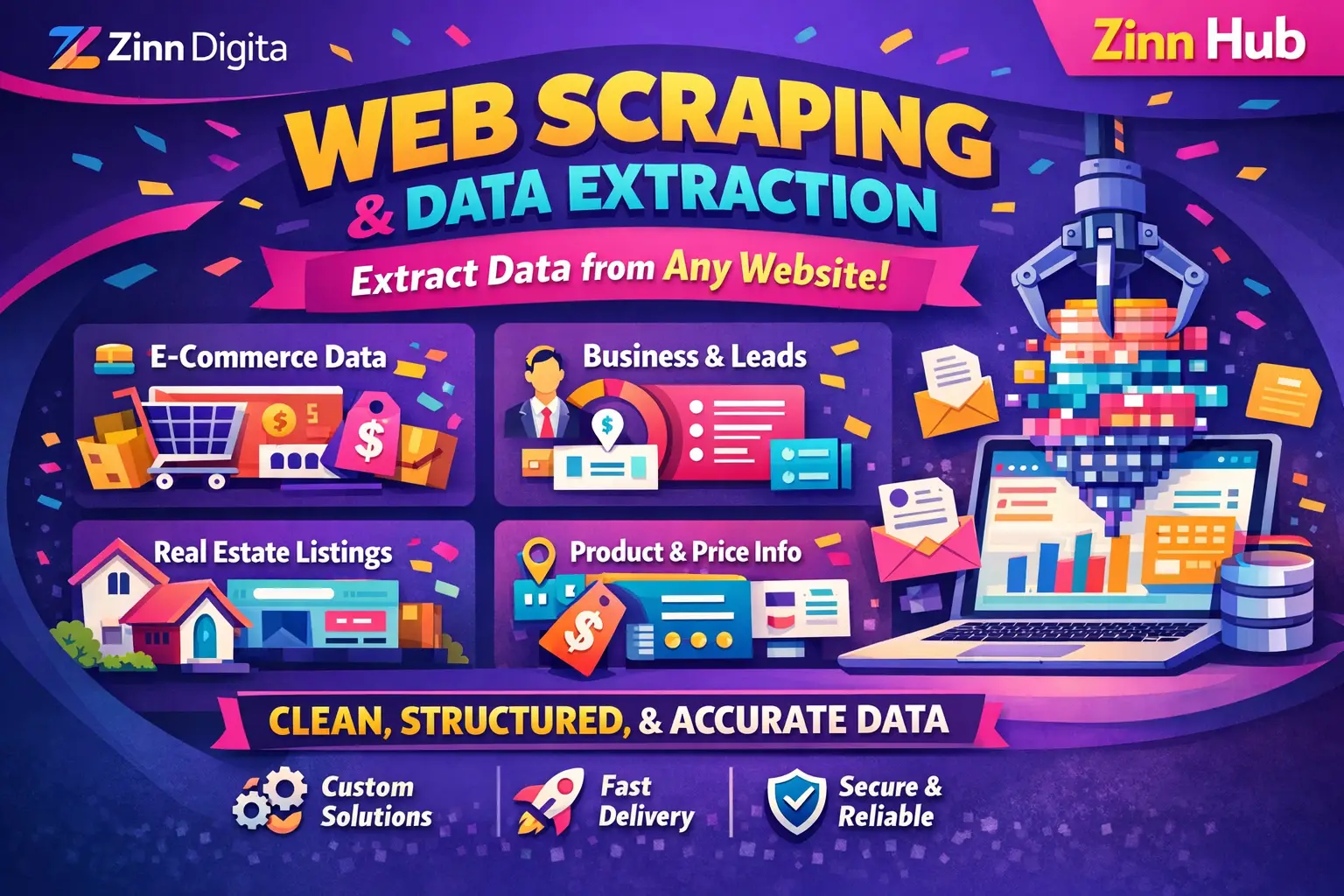 Do Web Scraping And Data Extraction From Any Website 1 Do Web Scraping And Data Extraction From Any Website