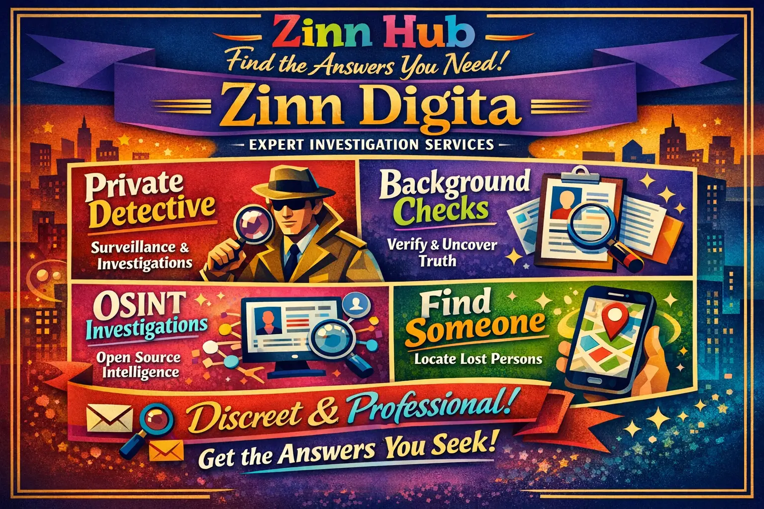 Provide Private Detective, Background Check, Osint, And Find Someone 1 Provide Private Detective