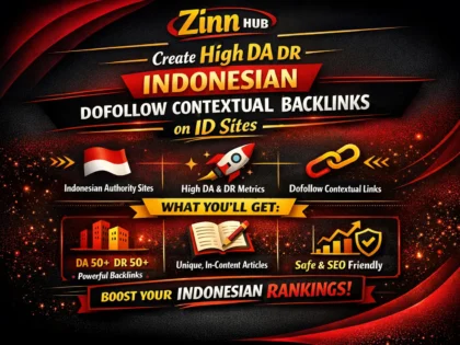 Create High Da Dr Indonesian Dofollow Contextual Backlinks On Id Sites