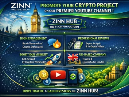 Promote your crypto project on our premier YouTube channel