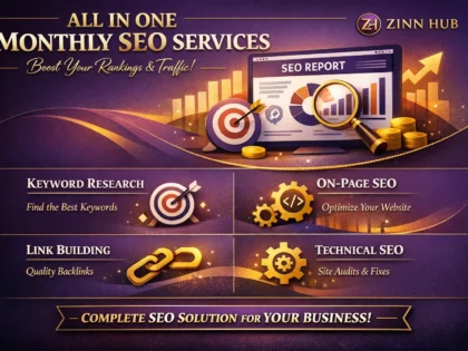 provide all in one monthly SEO services