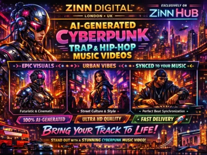 create an ai generated cyberpunk