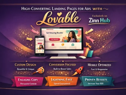 Create A High Performing Landing Page For Ads With Lovable 2 Create A High Performing Landing Page For Ads With Lovable